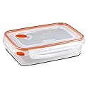 STERILITE 3211106 5.8C RectFood Container, 1 EA, Plastic