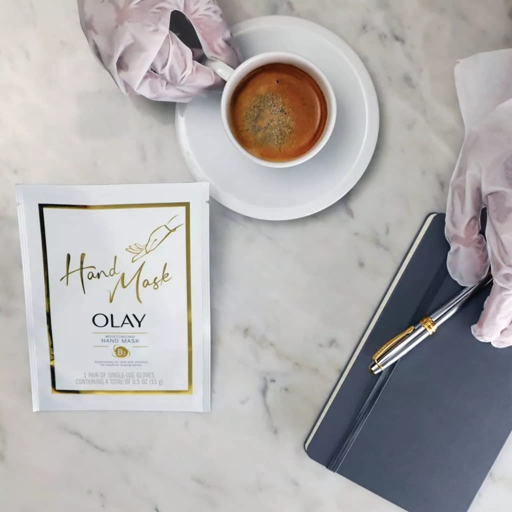 Olay Moisturizing Hand Mask Gloves (Pack of 4)