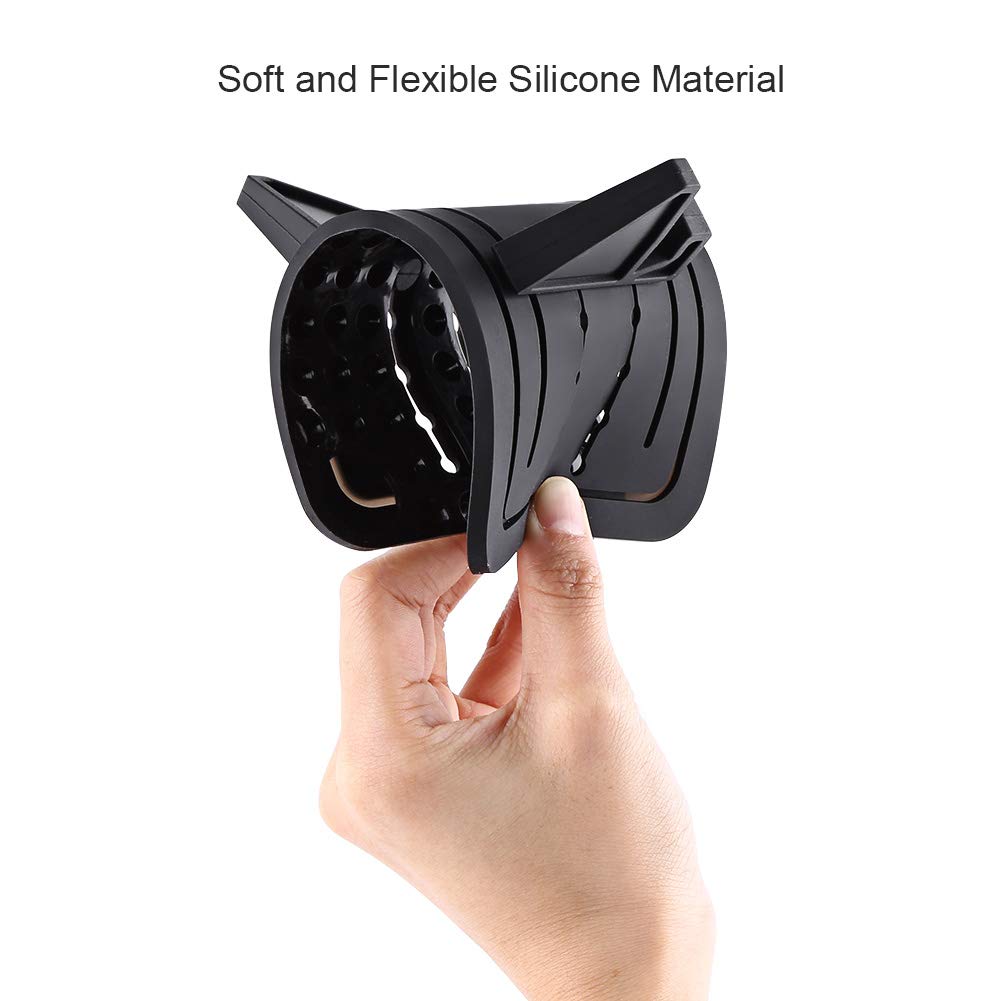 Keenso Silicone Car Phone Holder Pad Mat Dashboard Antislip Stand Cell Phone Mount Holder Dash Adjustable for Smartphone Table