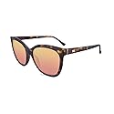 Knockaround Deja Views Polarized Sunglasses for Women - Impact Resistant Lenses & Full UV400 Protection, Matte Tortoise Shell/Rose Gold