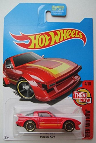 Hot Wheels Then and Now 4/10, RED Mazda RX-7 KMART Exclusive