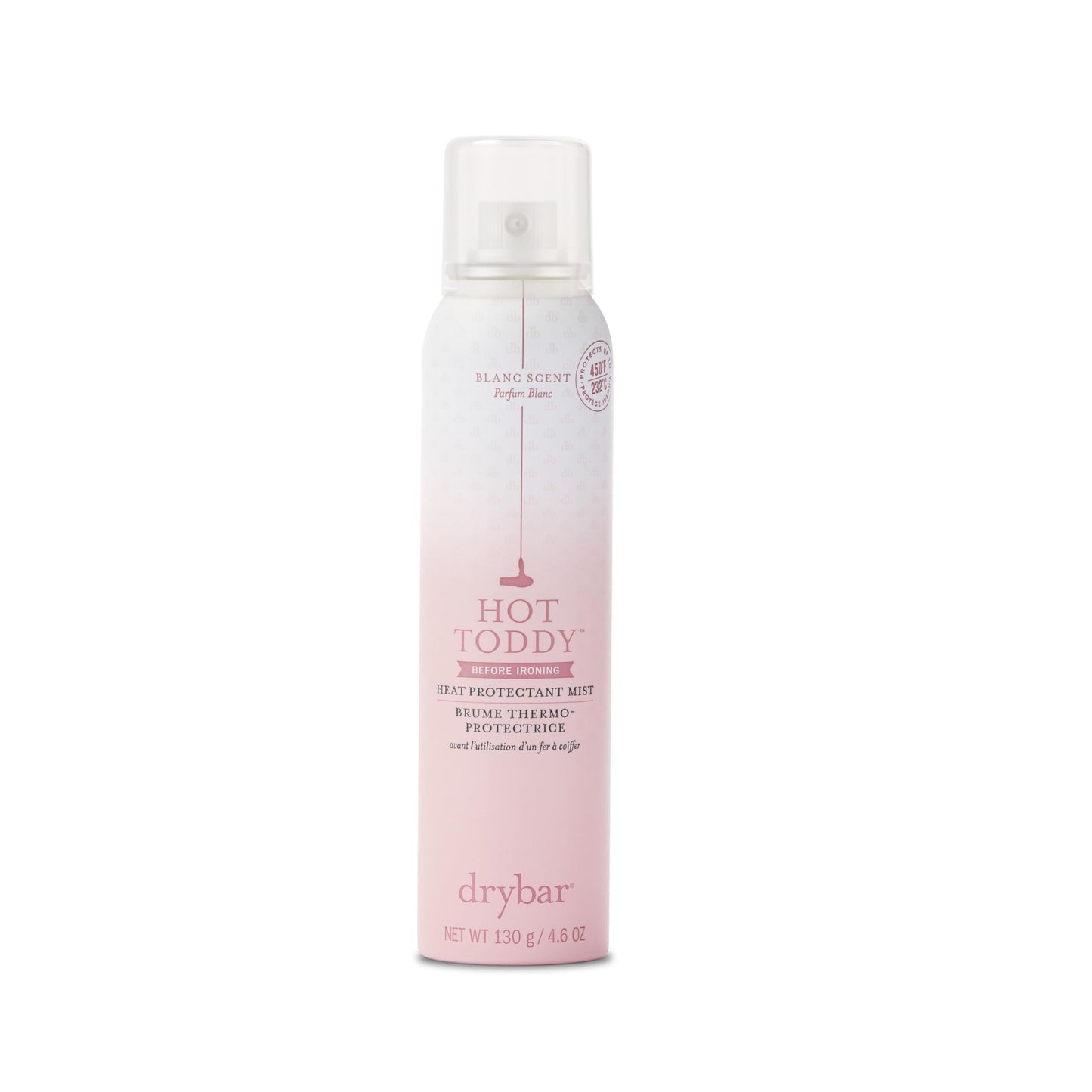 Drybar Hot Toddy Heat Protectant Mist for Hair, Blanc Scent, 4.6 oz Beauty and Personal Care Drybar Default Title