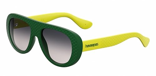 Havaianas Sunglasses Rio Shield Sunglasses, GRN YLLW, 54 mm