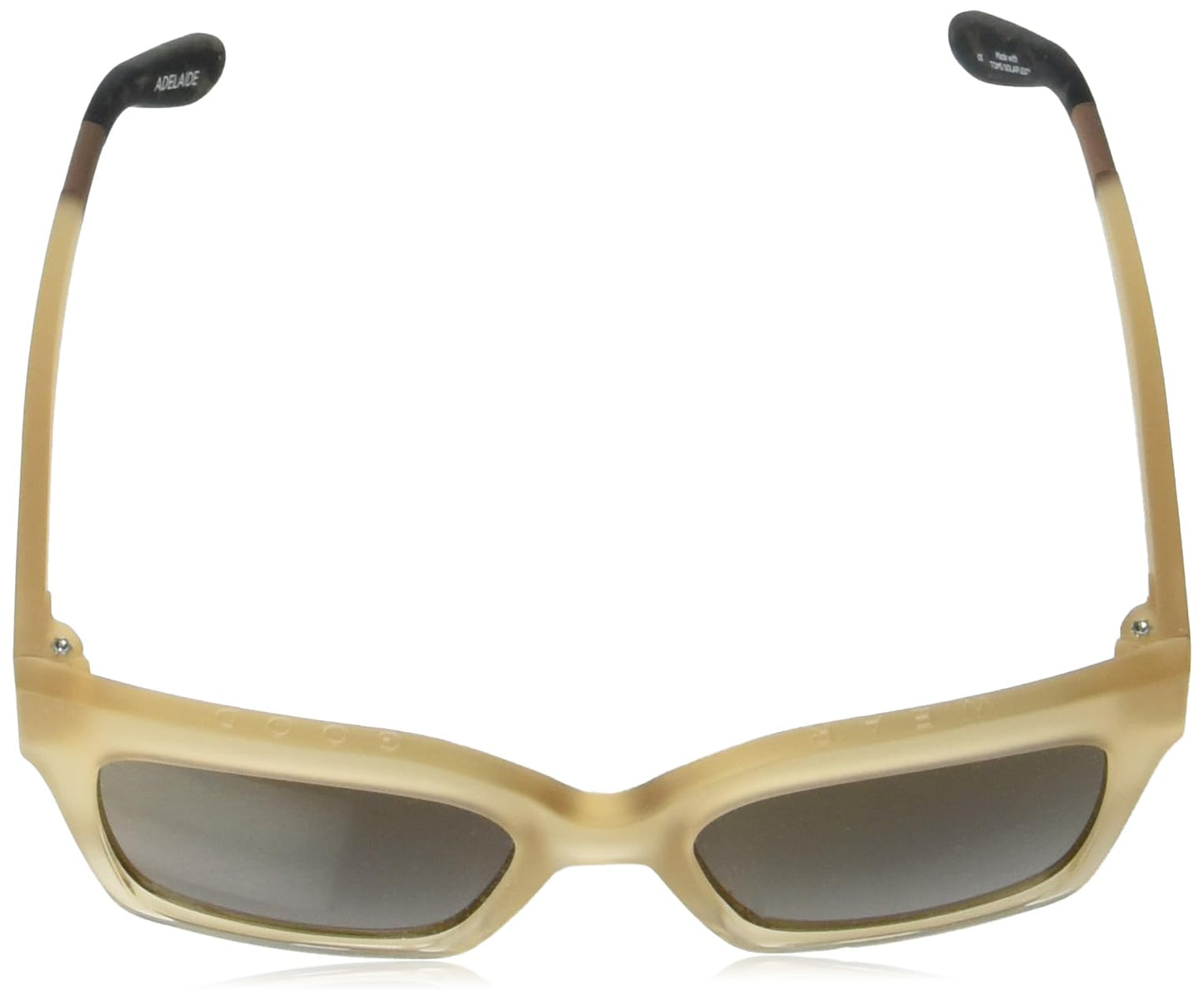 TOMS Adelaide Women’s Sunglasses - Traveler Retro Square Frame Shades - UV Protection Glasses w/Case - SOLAFLEX material