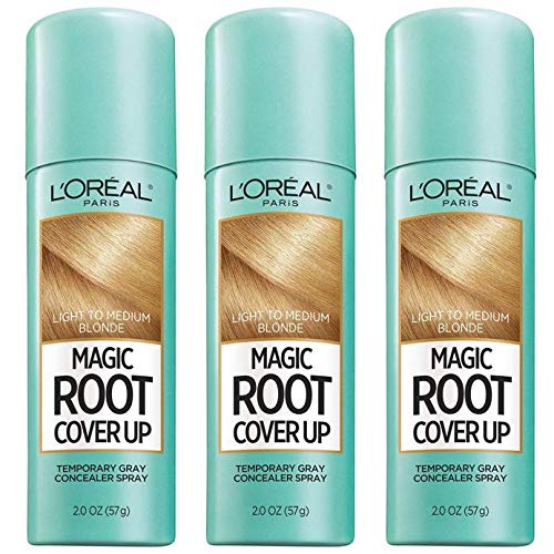 L'Oreal Paris Magic Root Cover Up - Light To Medium Blonde, 2 Ounce Pack Of 3, 2 Ounce