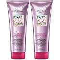 L'Oreal Paris EverPure Moisture Sulfate Free Shampoo and Conditioner with Rosemary Botanical, for Dry Hair, Color Treated Hair, 1 kit
