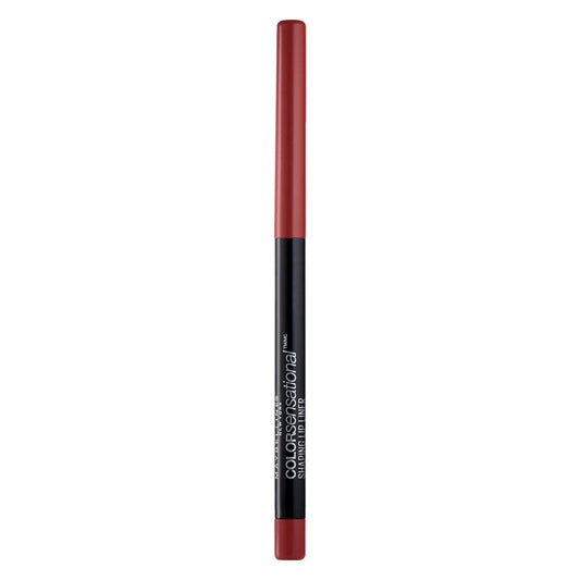 Maybelline Color Sensational Shaping Lip Liner with Self-Sharpening Tip, Brick Red, Red, 1 Count Beauty & Personal Care MAYBELLINE