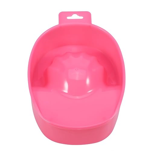 Hand Soaking Bowl, Asixx Nail Art Tips Hand Wash Soak Bowl Tray Polish Treatment Remover Manicure Spa Tool for Removing False Nails and Cuticle(Pink) Beauty & Personal Care Asixx