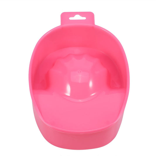 Hand Soaking Bowl, Asixx Nail Art Tips Hand Wash Soak Bowl Tray Polish Treatment Remover Manicure Spa Tool for Removing False Nails and Cuticle(Pink) Beauty & Personal Care Asixx