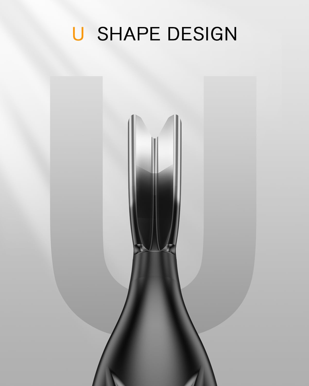 FERYES Cuticle Pusher with Fork, 2-in-1 Cuticle Trimmer Nail Care Tool, Stainless Steel Cuticle Remover Tool for Manicures and Pedicures -Black Beauty and Personal Care FERYES