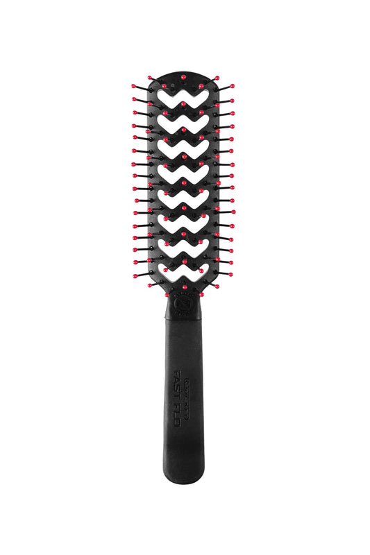 Cricket Static Free Fast Flo Vent Hair Brush - Quick Blow Drying, Easy Styling, and Tangle-Free Detangling for All Hair Types, Long, Short, Thick