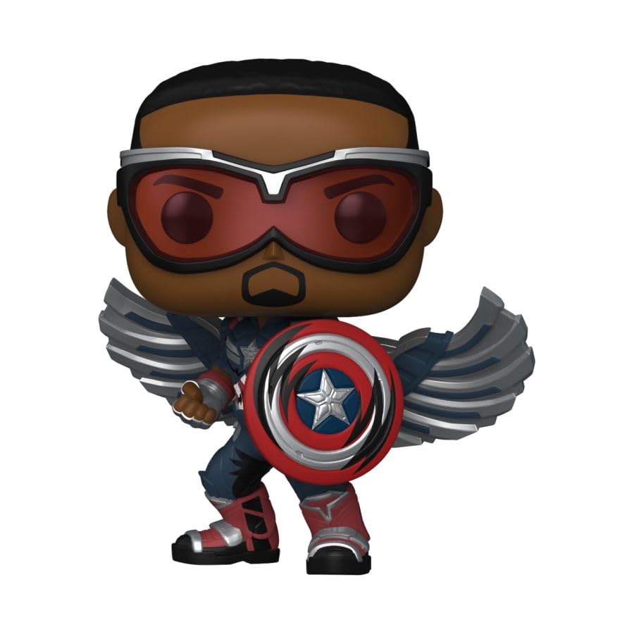 Funko Captain America 4 - Captain America (Sam Wilson) Retro Comic Deco Pop! RS