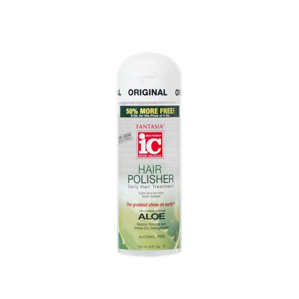 Fantasia Ic Hair Polisher 6 Ounce Bonus Daily Treatment (177ml) (6 Pack)