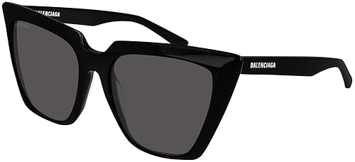 Balenciaga Cateye Sunglasses BB0046S 001 Black 55mm