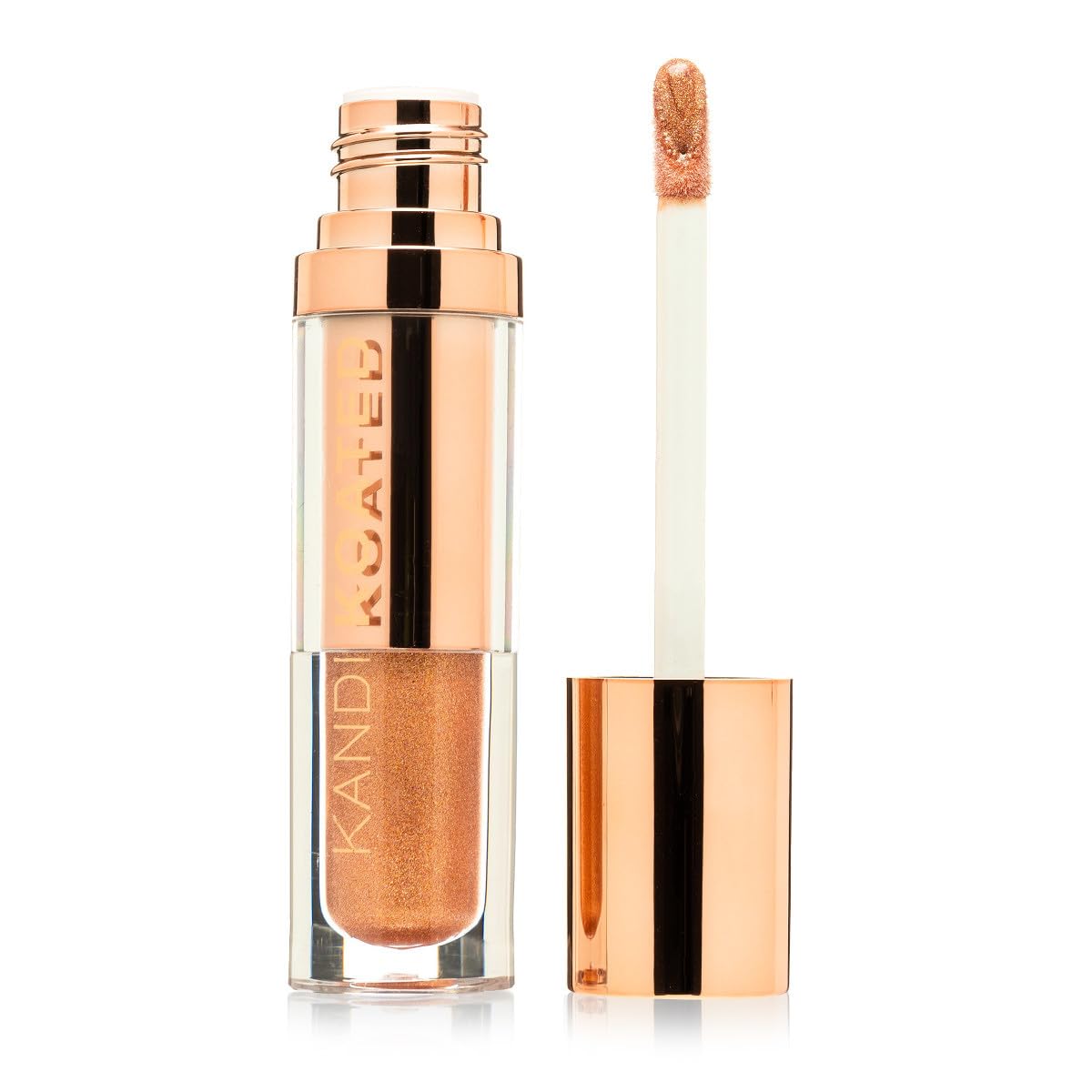 Kandi Koated Glaze Illuminating Lip Shine [Cuddle] Lip Gloss | Hydrating Lip Glaze with Paraben-Free, Cruelty-Free Formula, Sheer Color | Beauty &