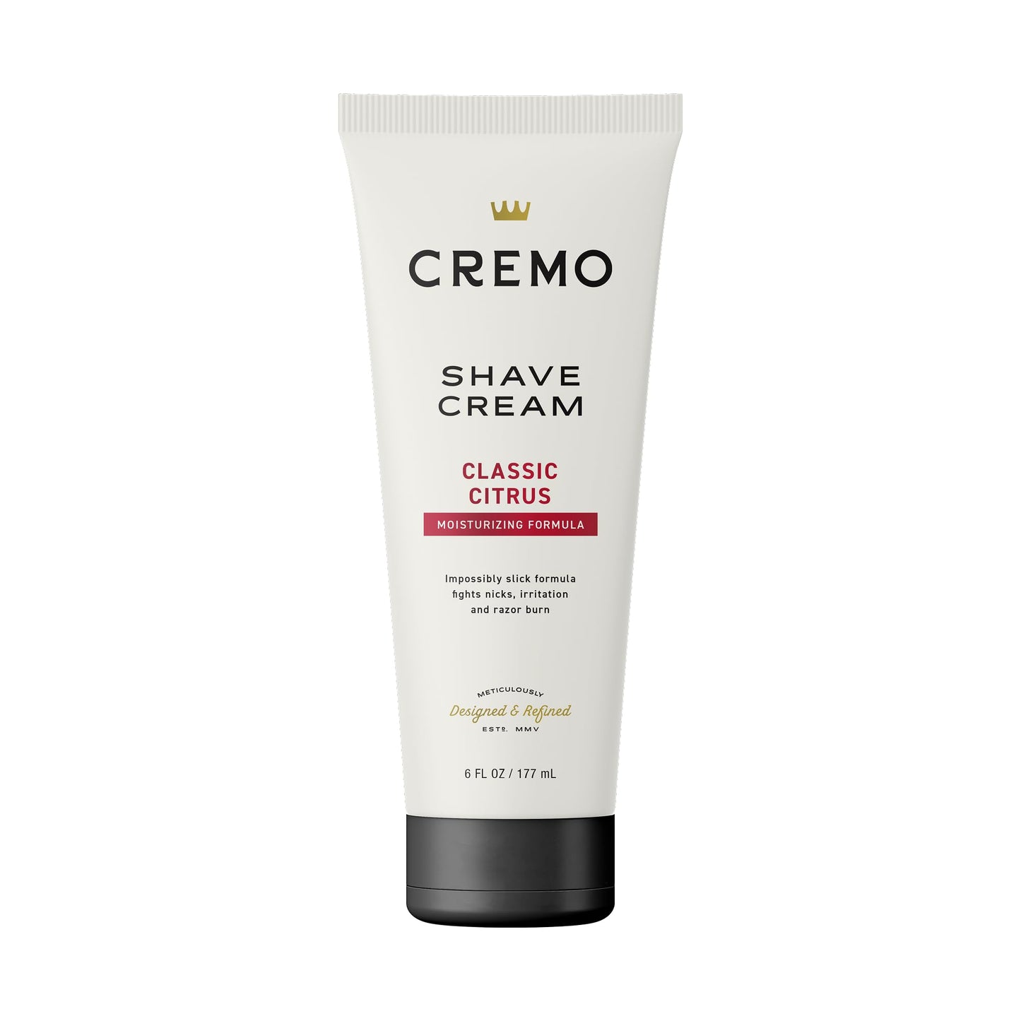 Cremo Original Shave Cream, Astonishingly Superior Ultra-Slick Shaving Cream for Men, Fights Nicks, Cuts and Razor Burn, 6 Fl Oz