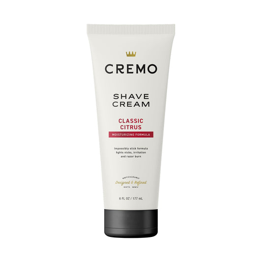 Cremo Original Shave Cream, Astonishingly Superior Ultra-Slick Shaving Cream for Men, Fights Nicks, Cuts and Razor Burn, 6 Fl Oz