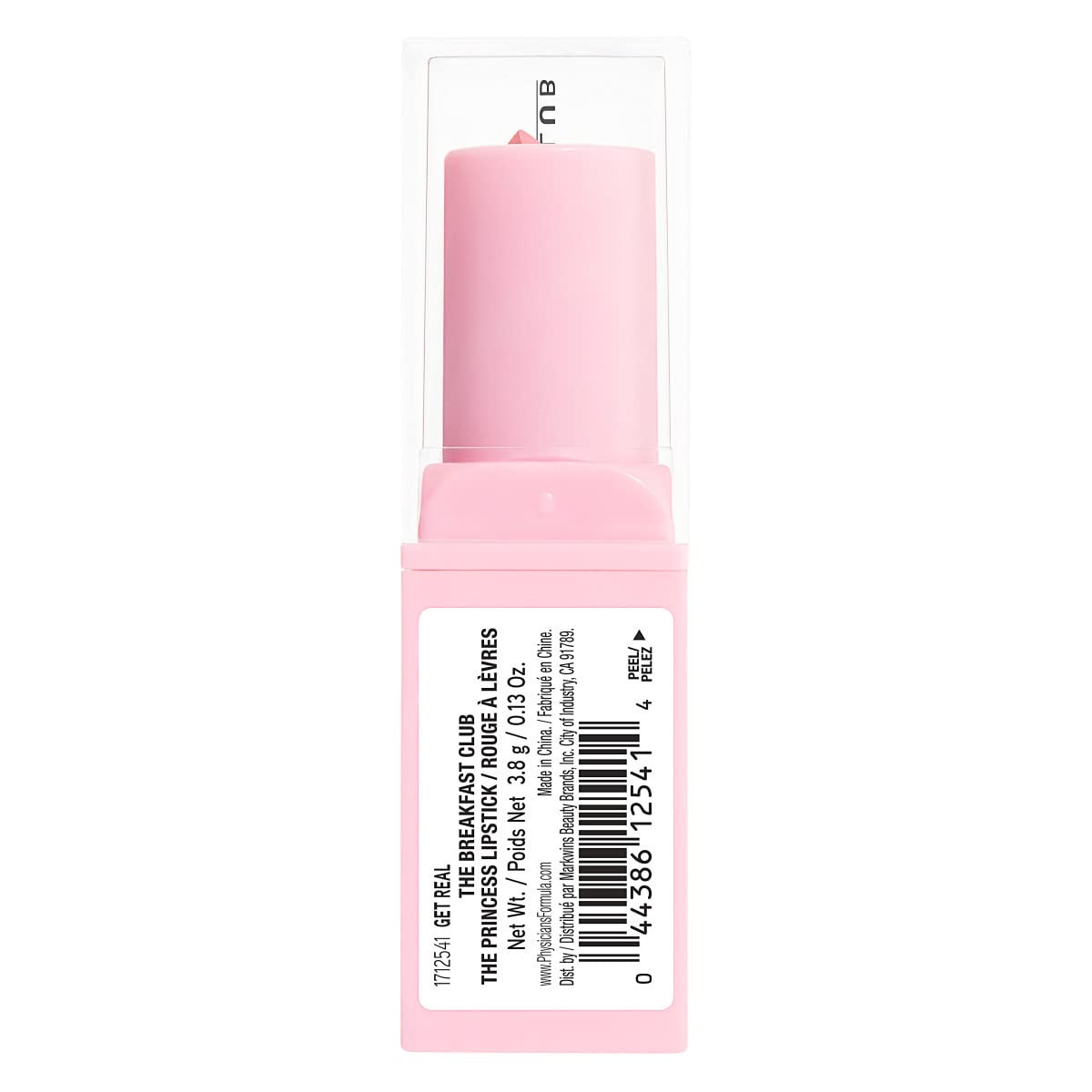 Physicians Formula The Breakfast Club Collection The Princess Lipstick Pink Get Real, Hydrating, Full Coverage