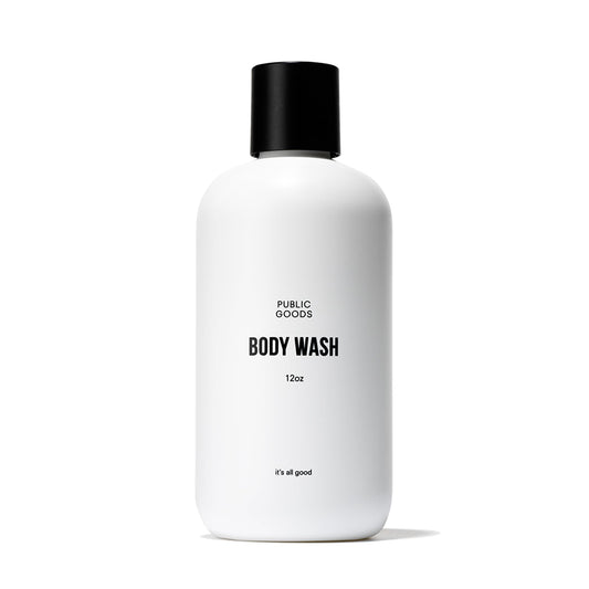 Public Goods Body Wash for Men and Women | Natural Soap for Bath & Shower | Body Scrub Made with Organic Essential Oils | Sulfate & Paraben Free | Beauty & Personal Care Public Goods