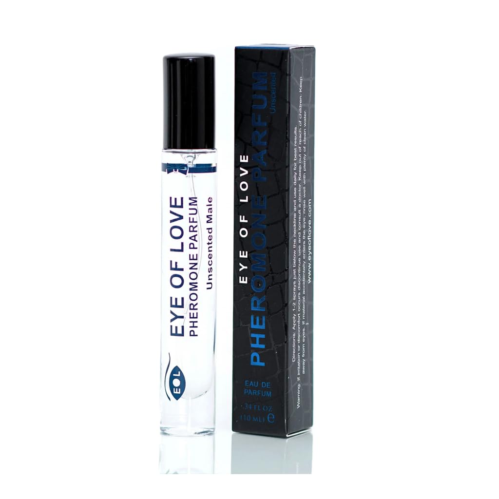 Eye of Love Unscented Pheromone Cologne for Men - Fragrance-Free Parfum Enhancer - Plant-Based Pheromones to Layer with Your Favorite Scent or Wear Beauty & Personal Care EOL EYE OF LOVE