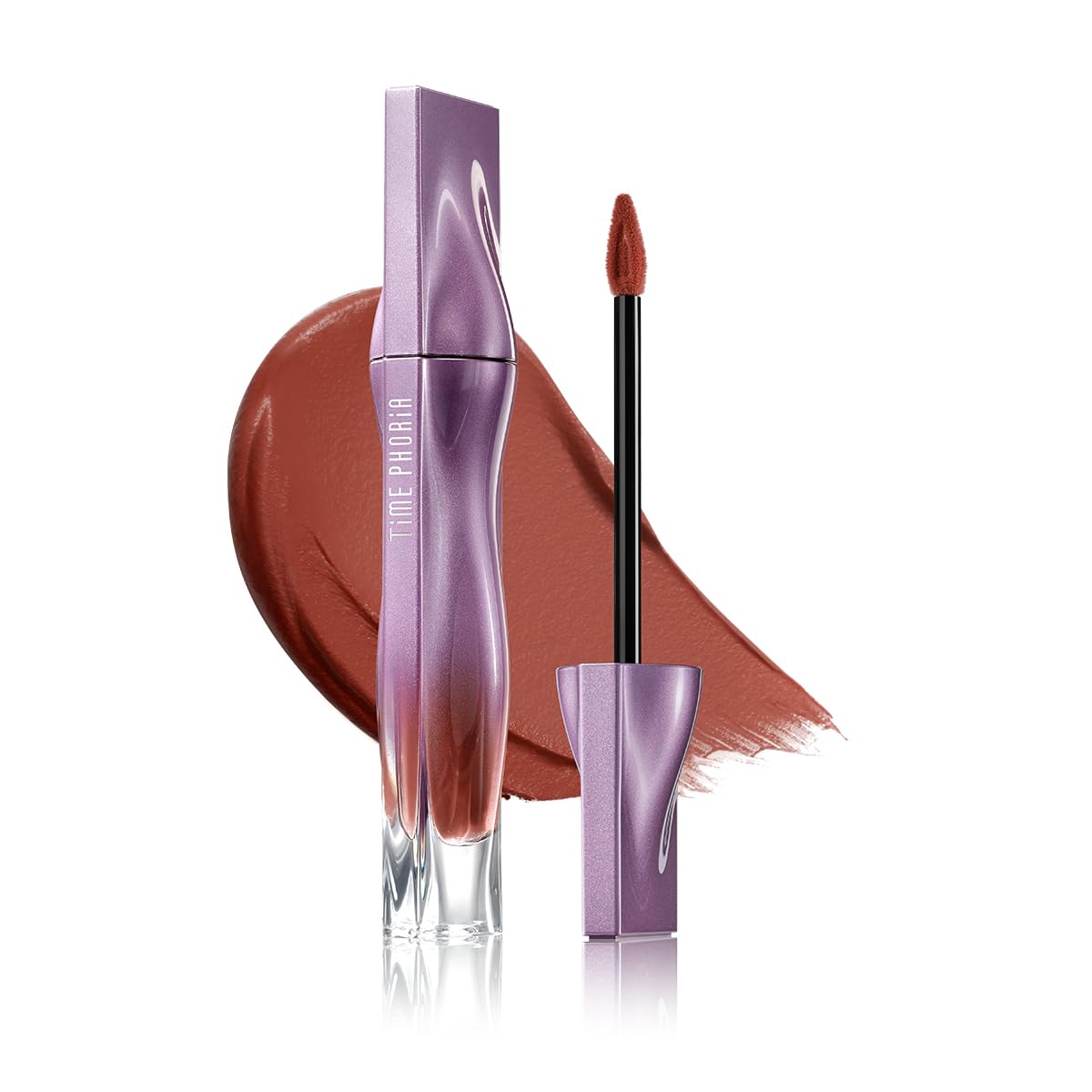 TIMEPHORIA Nebula Velvet Lip Cream, Peach Pink Lip Stain Tint, Velvet Matte Finish, Lightweight Soft Cream Texture, Blurs Lip Lines, High Pigment Beauty and Personal Care TIMEPHORIA