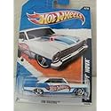 Hot Wheels 2011 154/244 - HW Racing 4/10 - 66 Chevy Nova (White)