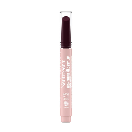 Neutrogena High Shine Glossy Lip, Nourishing Lip Gloss with Maracuja Oil, Antioxidant Vitamin E & Vitamins, Non-Retractable, Buildable Pigmented