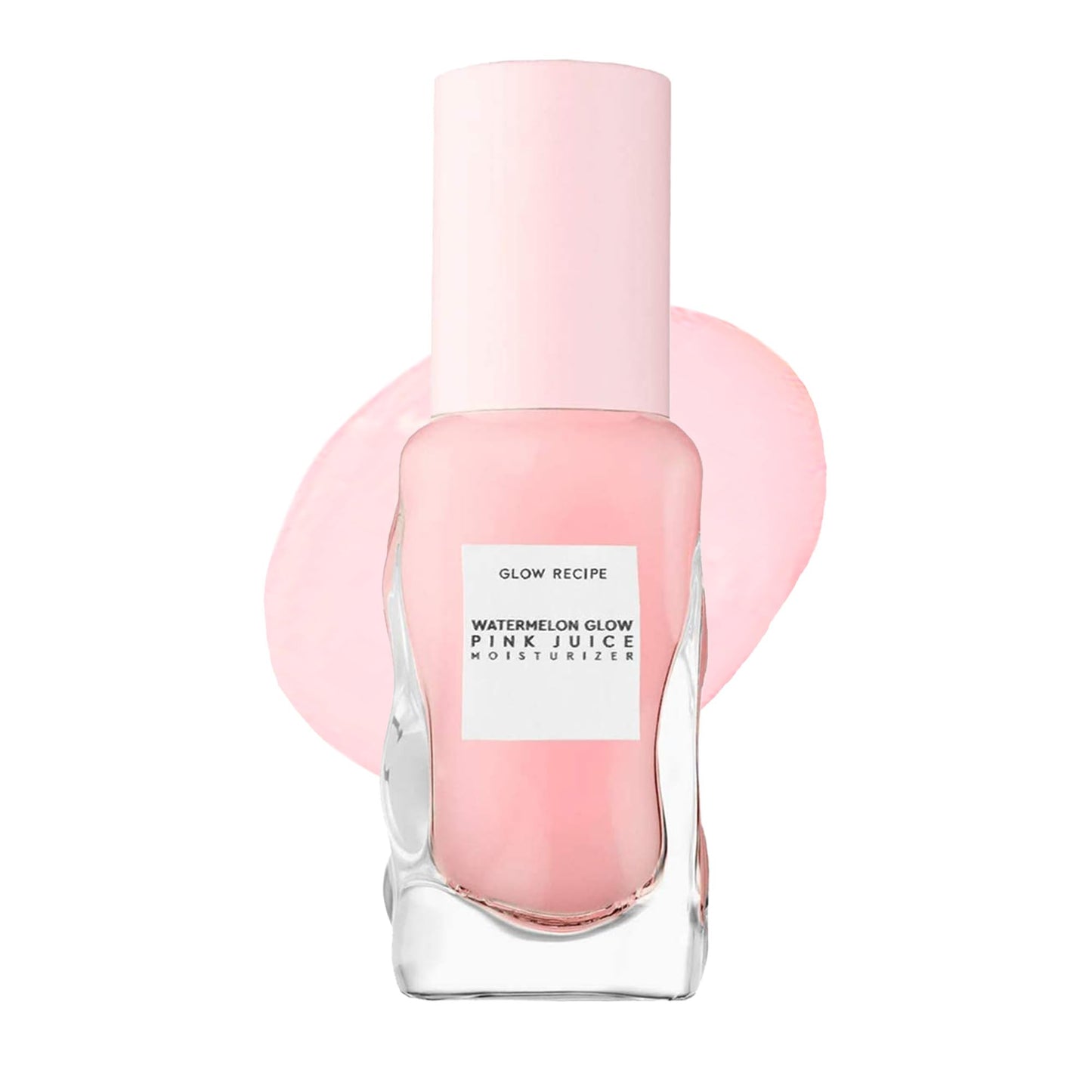 Glow Recipe Pink Juice Water Gel Moisturizer Travel Size, Korean Gel Moisturizer for Glass Skin, Oil-Free Hydrating Hyaluronic Acid Face Moisturizer
