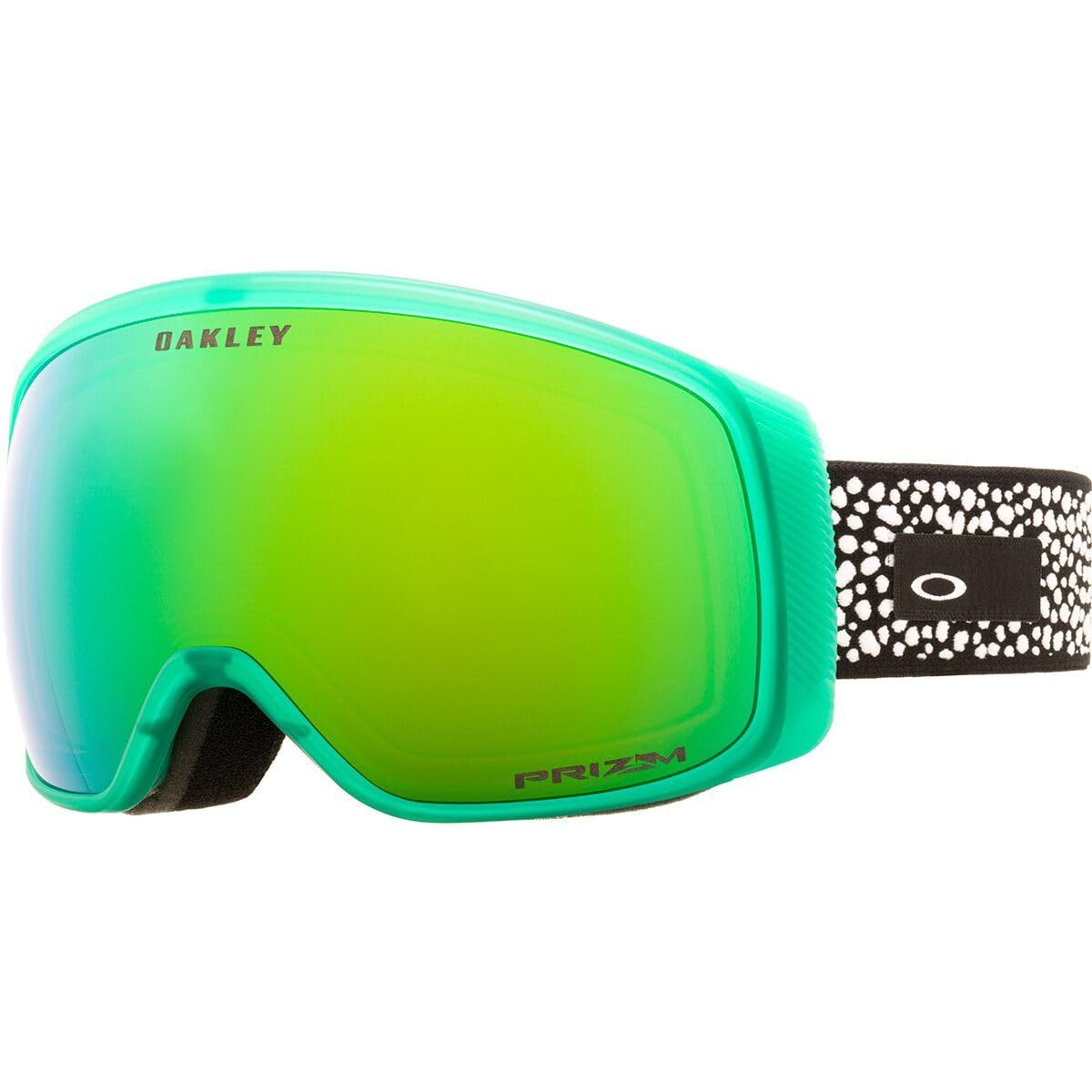 Oakley Unisex Sunglasses Black Habitat Frame, Prizm Snow Jade Iridium Lenses, 0MM