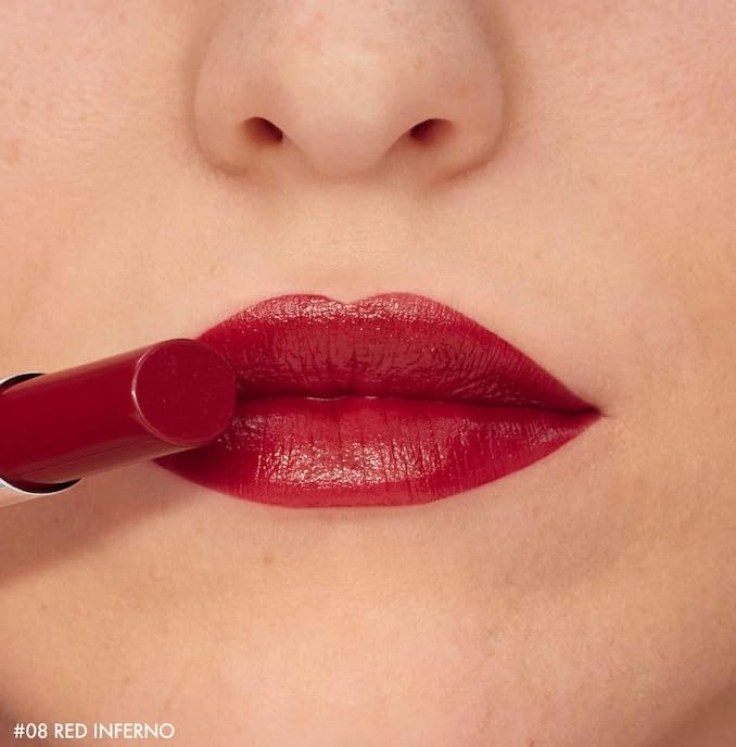 SEPHORA Collection About That Shine Lacquer Shine Lipstick - 08 Red Inferno (0.10 oz.)