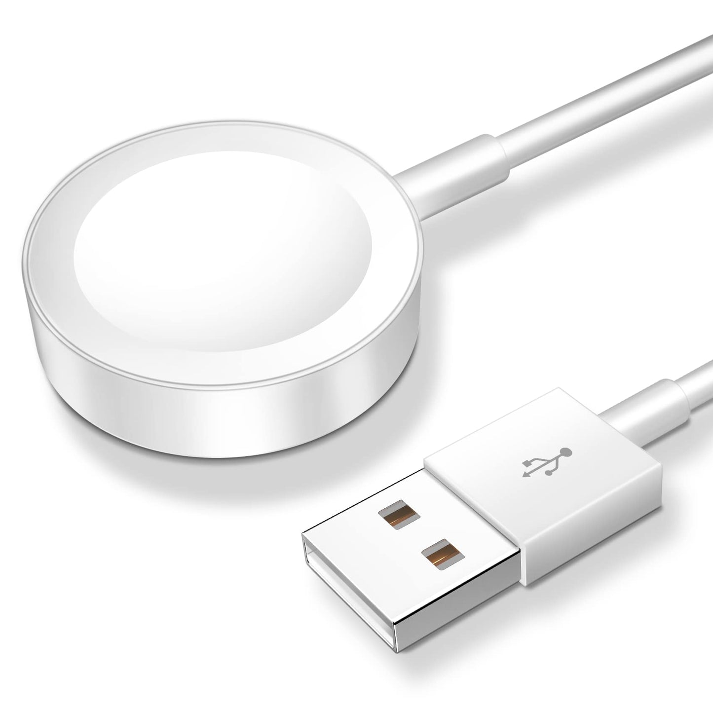 2025 Upgraded Magnetic Fast Charger for Apple Watch – 3.3FT Portable Wireless Cable, Compatible with All Series