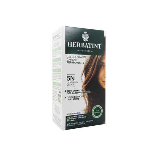 Herbatint 5N Light Chestnut Hair Color, 4.56 FZ Beauty & Personal Care Herbatint