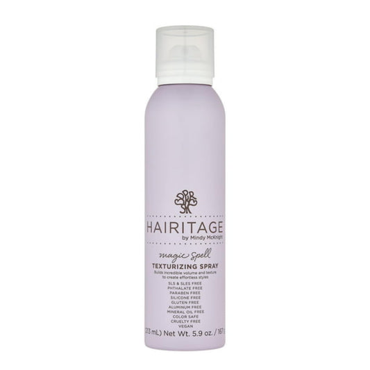 Hairitage Magic Spell Texturizing Spray - Volumizing Texture Spray Bottle for Women, Works with Straight, Wavy, Curly Hair, With Rice Protein + Beauty & Personal Care Hairitage