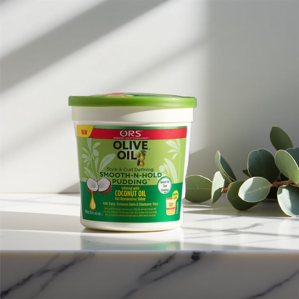 ORS Olive Oil Style and Curl Smooth-N-Hold Pudding 13 oz (Pack of 1)