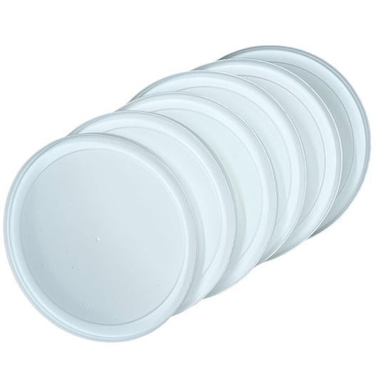 Future Essentials Plastic Reusable Can Lids for #10 Cans (Pack of 6) - Snap-Tight BPA-Free Food-Grade Can Lid for Bulk Food Storage…