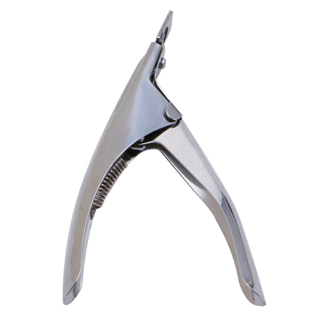 Thobu Acrylic UV False Fake Nails Tips Manicure Cutter Clipper Tool Stainless Steel Silver Beauty & Personal Care Thobu
