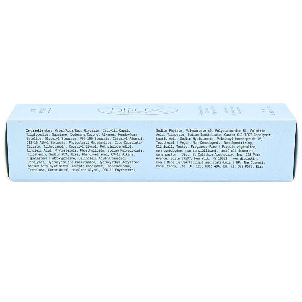 Dieux Mini Air Angel Collagen & Peptide Hydrating Gel Cream - 0.85 oz/25 mL