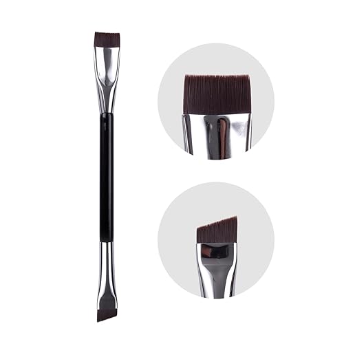 The Double-headed Arc Brush Special Curved Brush Head Creates Perfect Eyeliner and Eye Shadow?E48-2?