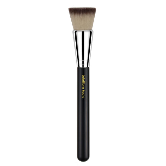 Bdellium Tools Professional Makeup Brush - Maestro Series 957 Precision Kabuki - With Soft Synthetic Fibers, For Versatile Application (Black, 1pc)