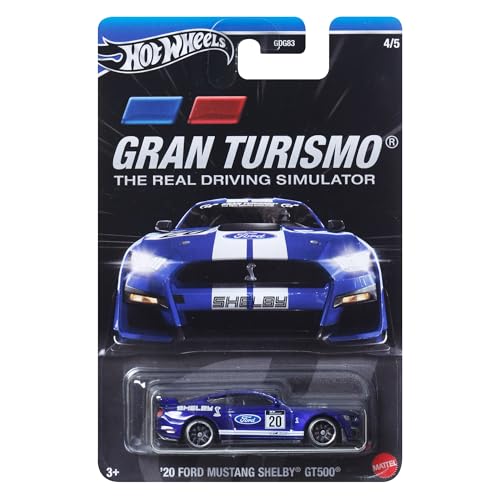 Hot Wheels Gran Turismo '20 Ford Mustang Shelby GT500 HRV66