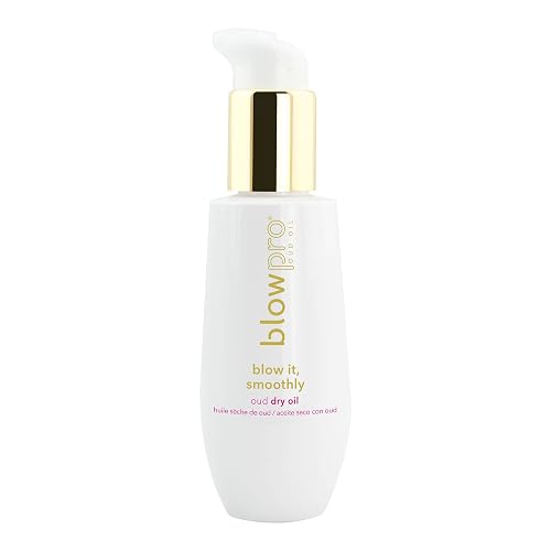 blowpro Blow It Smoothly Oud Dry Oil - Lightweight Essential Oils Serum for Added Hair Shine - Frizz-Free, Fragrant and Smooth Hair Blow Dry Finish