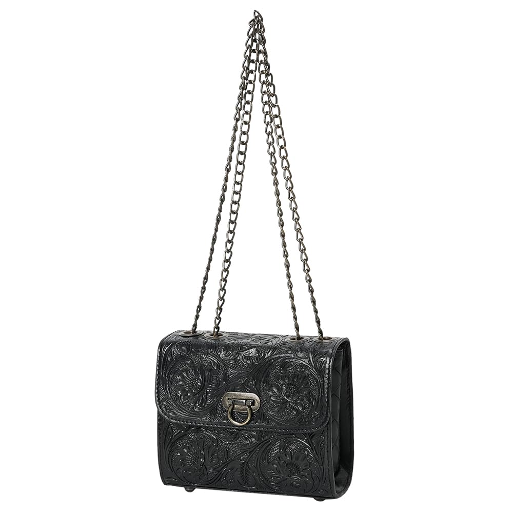 American Darling Small Crossbody Hand Tooled Genuine Leather Women Bag Western Handbag Purse | for Cute