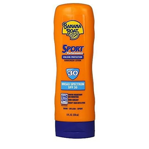 Banana Boat Sport Performance Lotion Sunscreens with PowerStay Technology SPF 30, 8 Ounces