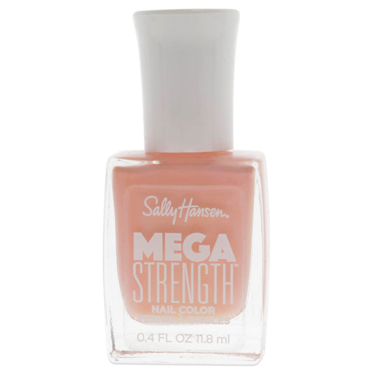 Sally Hansen Mega Strength Nail Color, I Ap-peach-iate You, .4 Fl Ounce, Jewel Very Cheery, 0.4 Fl Ounce