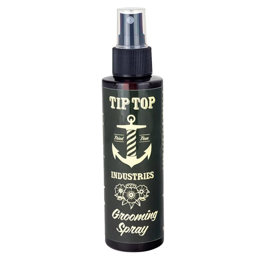 Tip Top Grooming Spray - Medium Hold, Light Weight Non-AerosolHair Spray - Light Vanilla Scent, Keeps Your Hairstyle Locked In - 5 Fl Oz