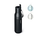 LARQ Bottle Flip Top 25 oz - Insulated Reusable Stainless Steel Water Bottle With Straw | BPA Free | For Sports, Gym, and Travel | Keep Drinks Cold…