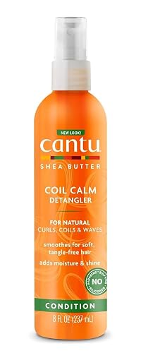 Cantu Coil Calm Detangler, 8 Fluid Ounce (Pack of 2)