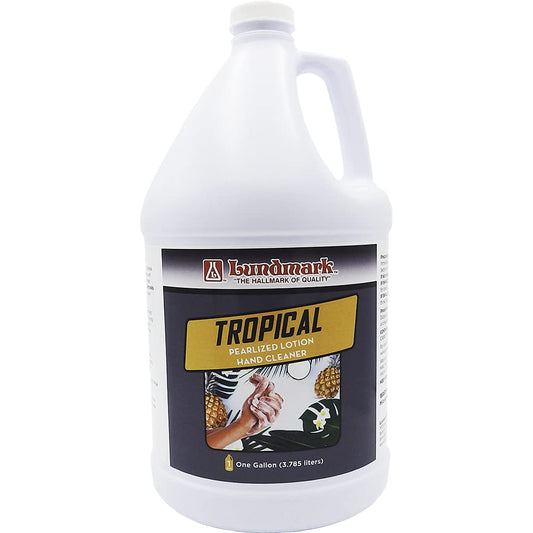 Lundmark Tropical Hand Cleaner, Pearlized Liquid Lotion Soap, 1-Gallon, 3302G01-4, Pack of 1 Beauty & Personal Care Lundmark Wax
