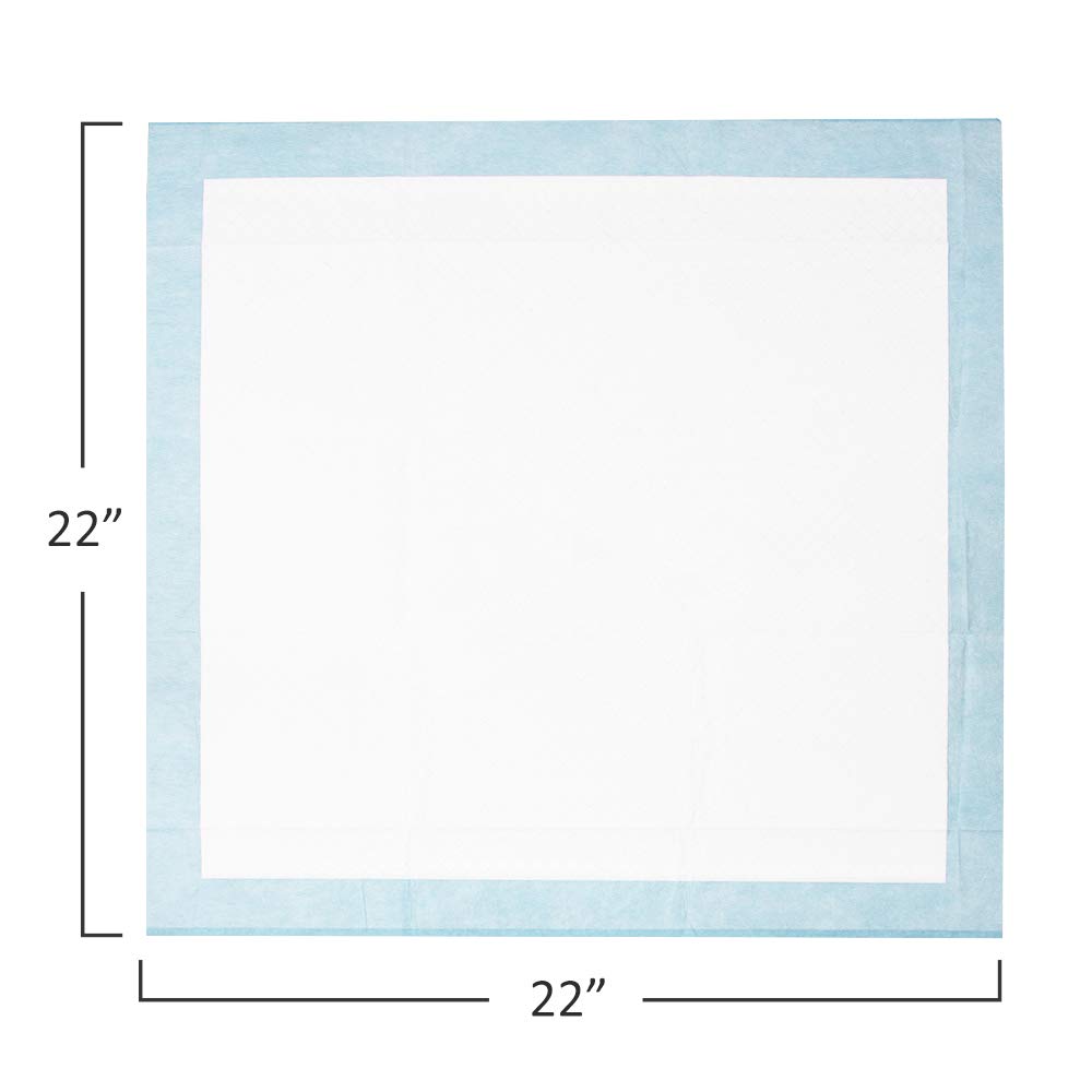 BV Puppy Pads 100 Ct 22"x22" – Leak-Proof, 6-Layer Absorbent Pee Pads with Odor Control for Puppies & Senior Dogs