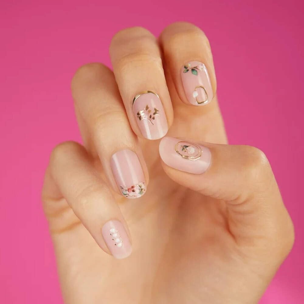 Dashing Diva Expressions 3D Nail Stickers - Holiday Extravaganza | Easy Application | Long-Lasting & Durable | Perfect for DIY Nail Art | Beauty & Personal Care Dashing Diva